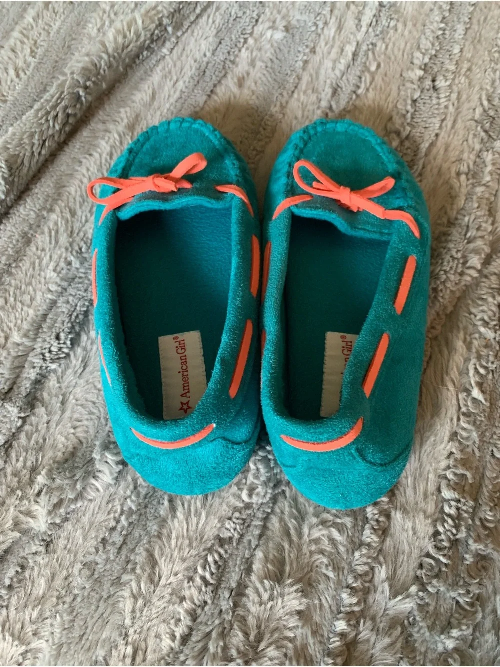 American Girl Tenney Grant Moccasin Loafers/Slippers, size small